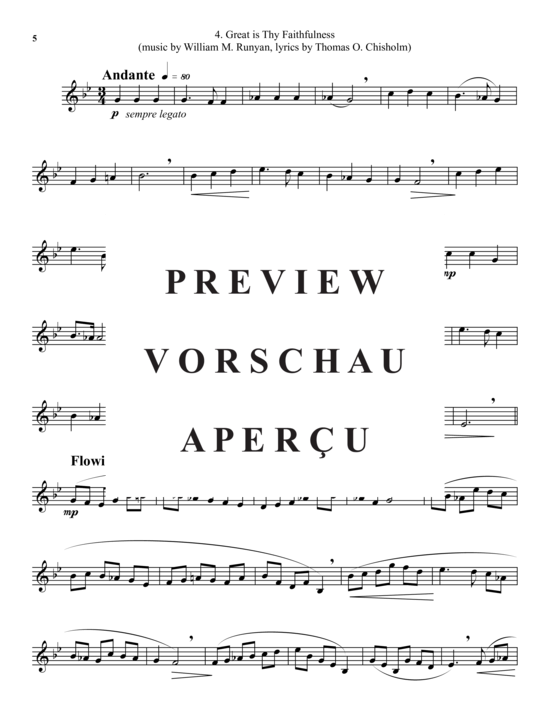 Produktgalerie: Seite 7 von 10 Fünf Hymnen für Horn Solo, , 