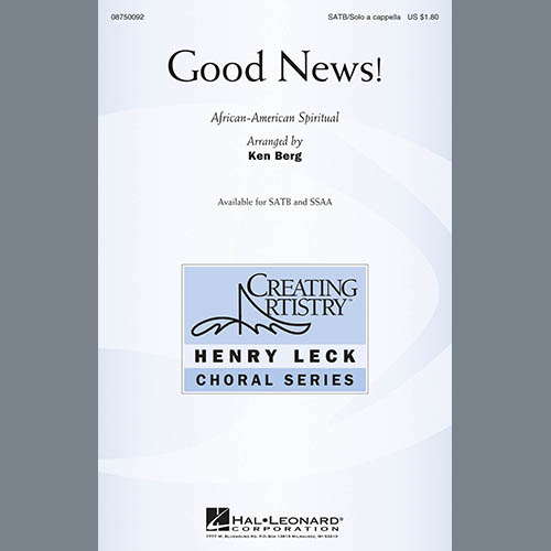cover: Good News!, Ken Berg, Chor