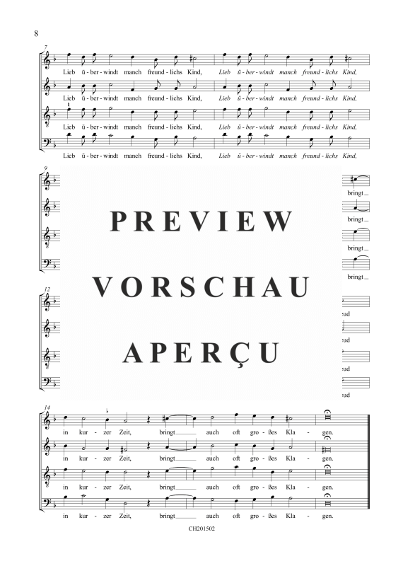 Produktgalerie: Seite 9 von 11 Neue deutsche Gesänge (1579), , Gemischter Chor 4-stimmig