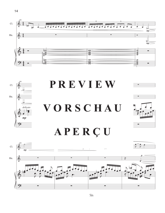 Product gallery: Page 17 of 21 Passage to Eden , , (clarinet, horn and piano)