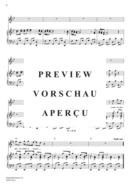 gallery: In the navy , Village People, Piano and Vocals