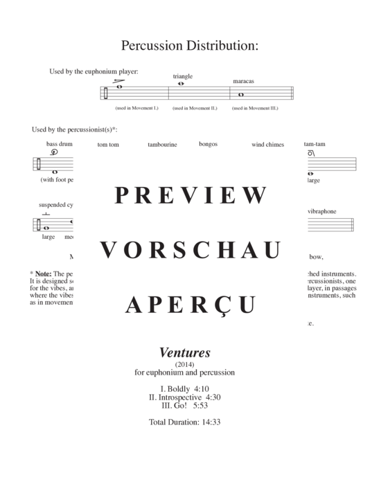 Product gallery: Page 4 of 21 Ventures (Euphonium und ein (oder zwei) , ,  drummer)