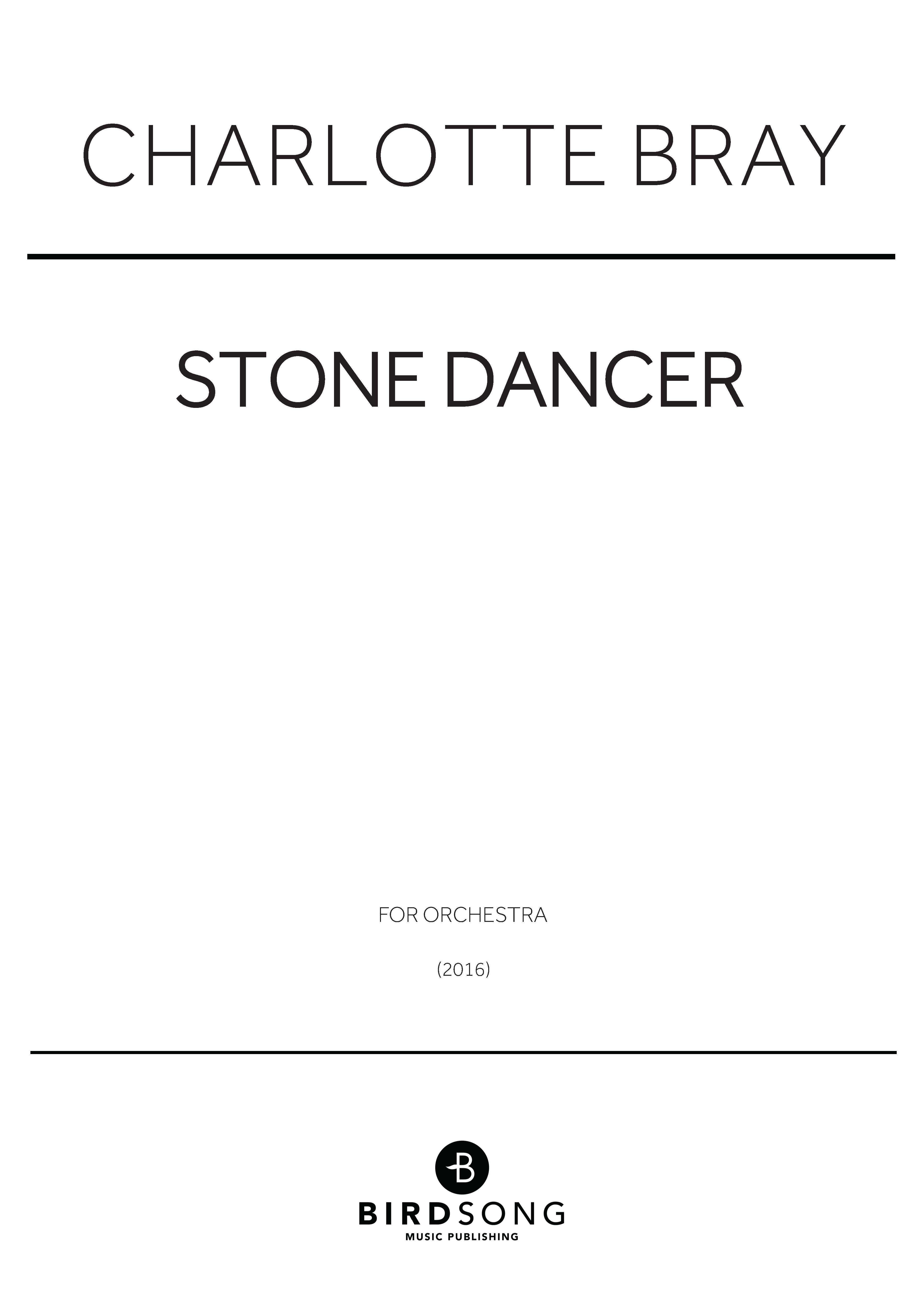 cover: Stone Dancer, Charlotte Bray