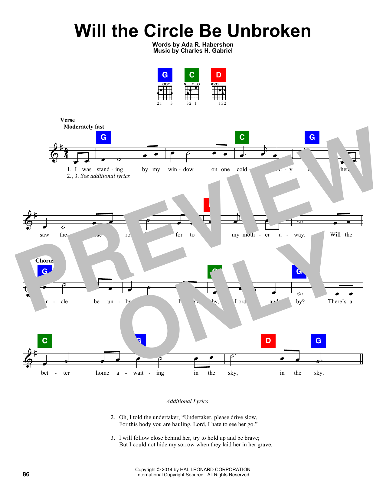 Produktbild zu: Will The Circle Be Unbroken