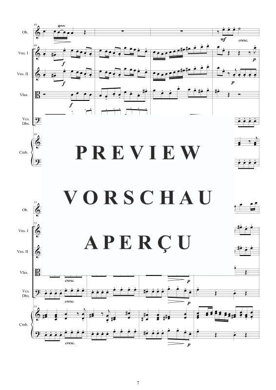 Produktgalerie: Seite 8 von 11 Concerto No.5 in C-Dur Op.9, , Oboe Solo, Streicher Ensemble und Cembalo BC