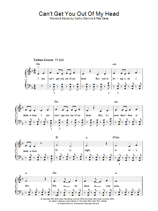 Produktbild zu: Can't Get You Out Of My Head