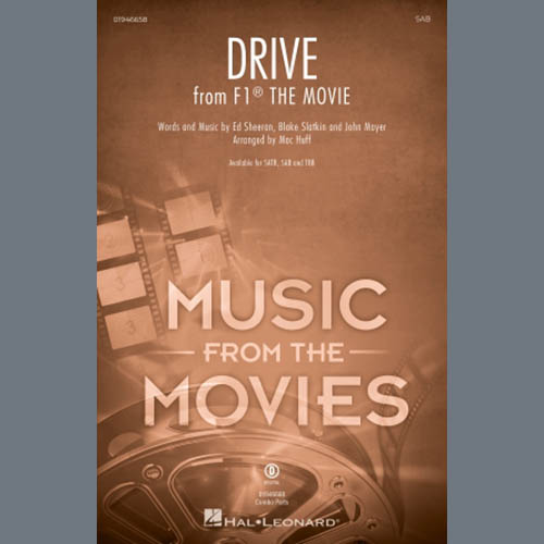 Produktbild zu: Drive (from F1 The Movie) (arr. Mac Huff)