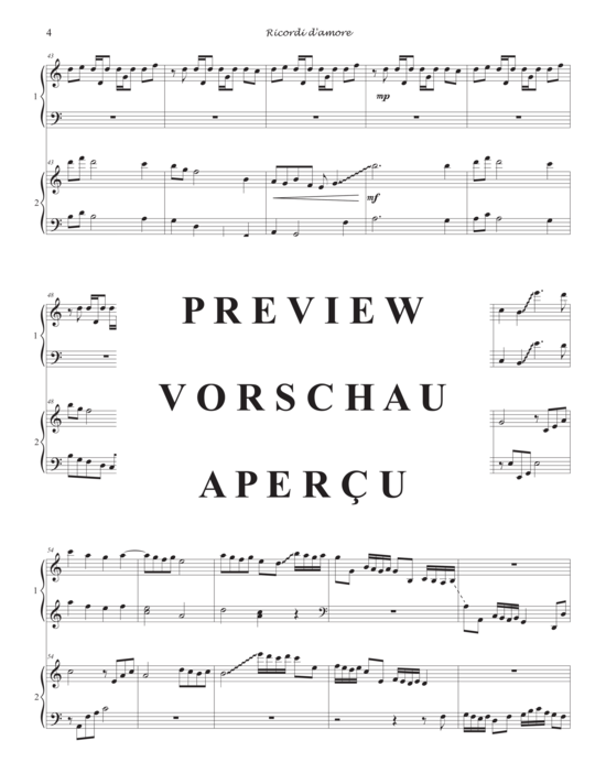 Produktgalerie: Seite 7 von 21 Ricordi d´ amore Memories of Love , , (2 Harfen)