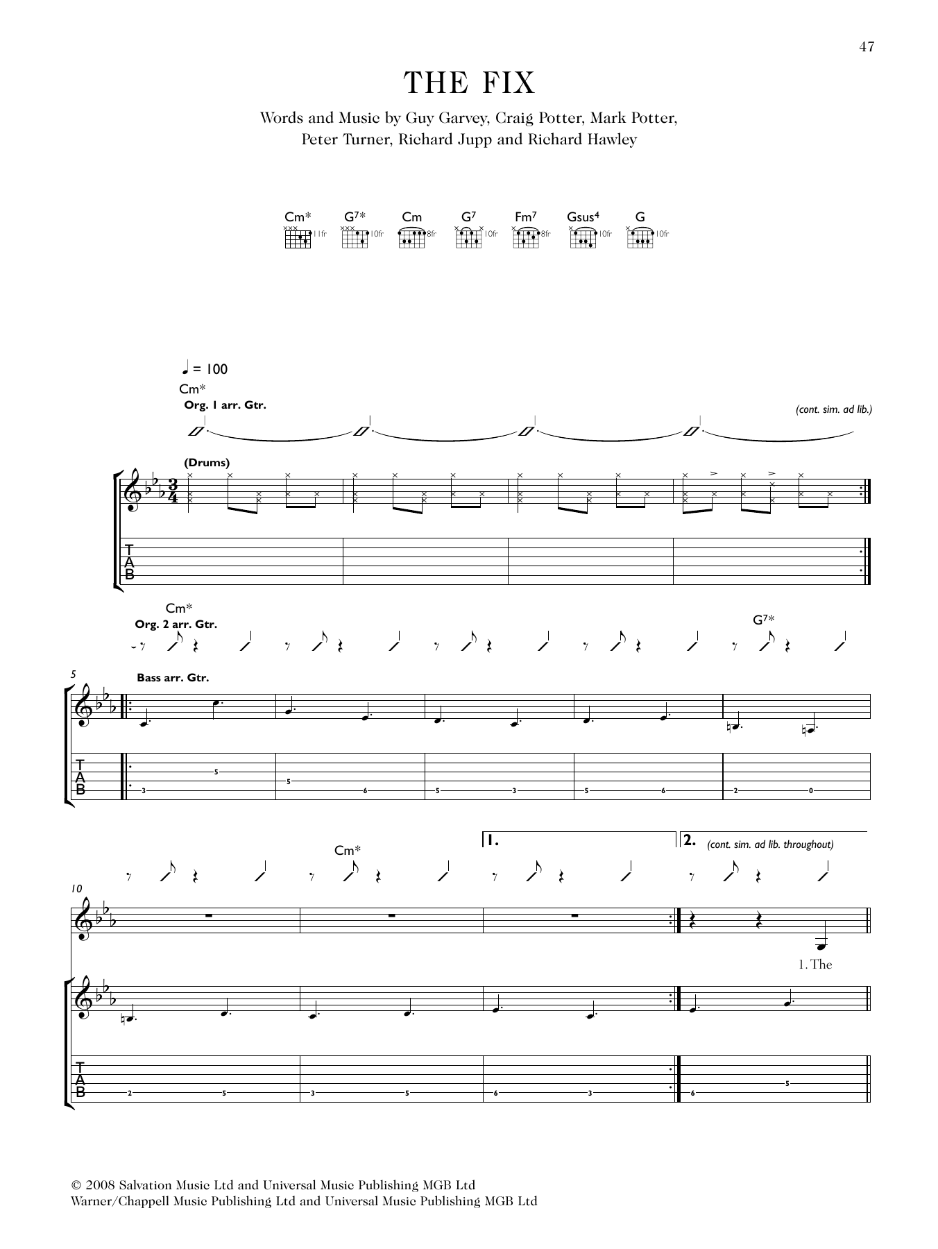 Product gallery: Page 1 of 1 The Fix (featuring Richard Hawley), Elbow