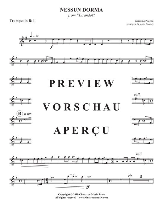 Produktgalerie: Seite 5 von 9 Nessun Dorma , , (Blechbläser Quintett)
