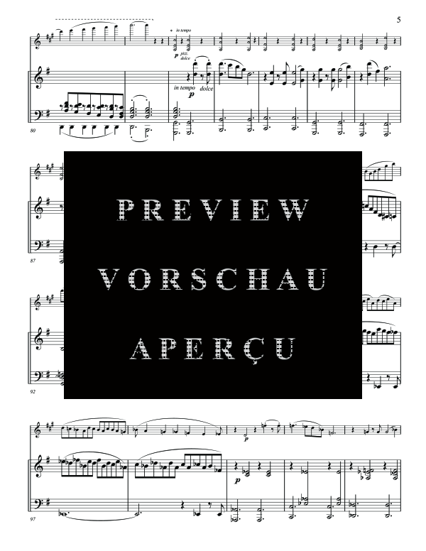 Product gallery: Page 9 of 11 Sonate in G Major, Op. 78, , (clarinet in Bb and piano)
