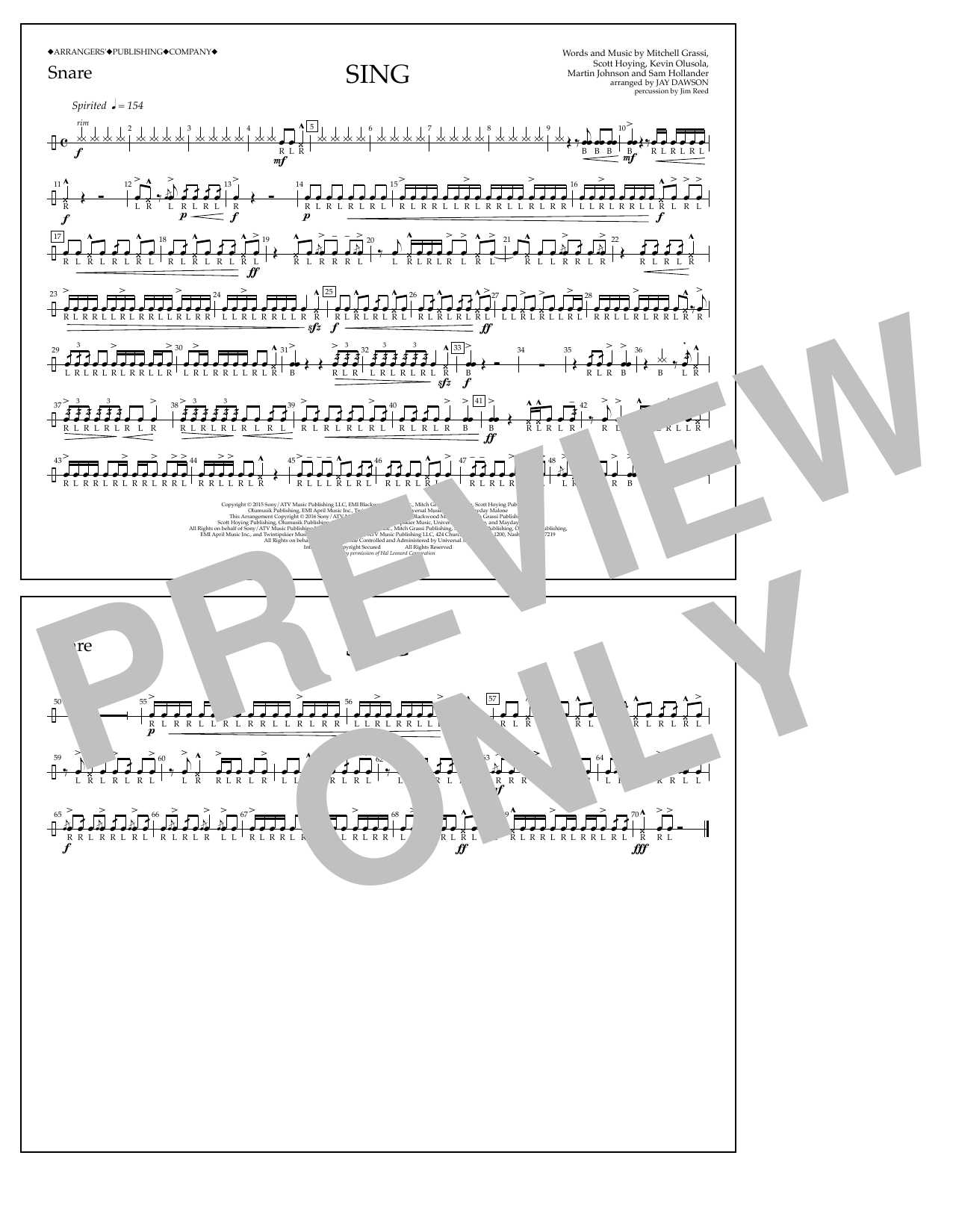 Product picture to: Sing - Snare