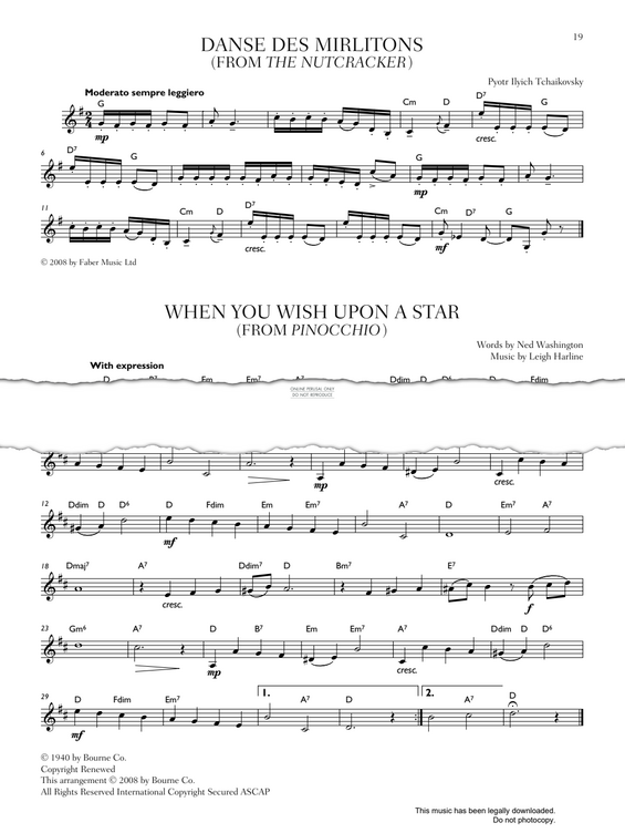 Produktgalerie: Seite 1 von 1 Danse Des Mirlitons (from 'The Nutcracker'), Pyotr Ilyich Tchaikovsky, Trompete