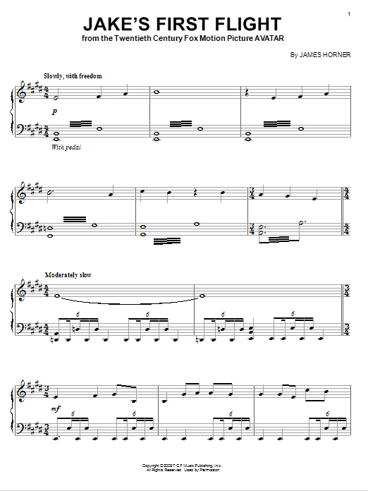 Product gallery: Page 1 of 1 Jake's First Flight, James Horner