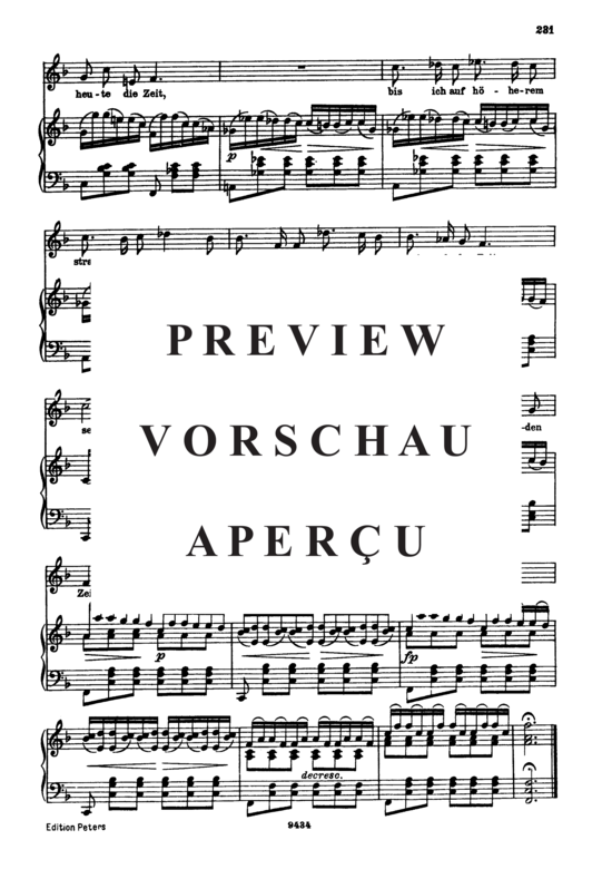 gallery: Auf dem Wasser zu singen D.774 , , (Gesang tief + Klavier)