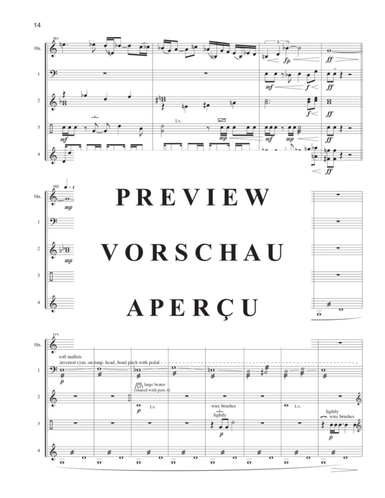 Product gallery: Page 17 of 21 Reflective Journey , , (horn solo and percussion quartet)