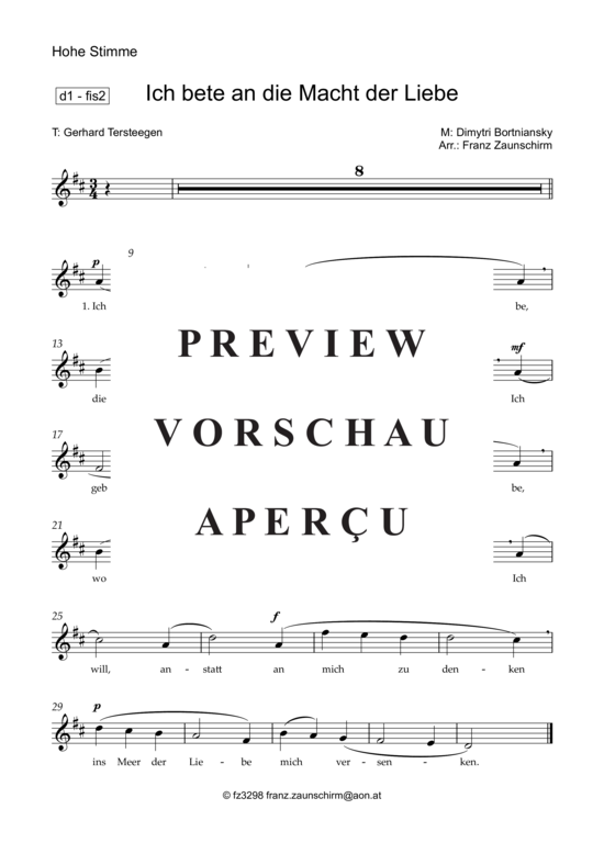 Product gallery: Page 5 of 7 Ich bete an die Macht der Liebe , , Voice and Organ