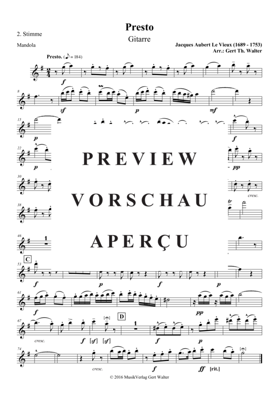 Produktgalerie: Seite 12 von 21 Presto , , (Quintett flexible Besetzung)