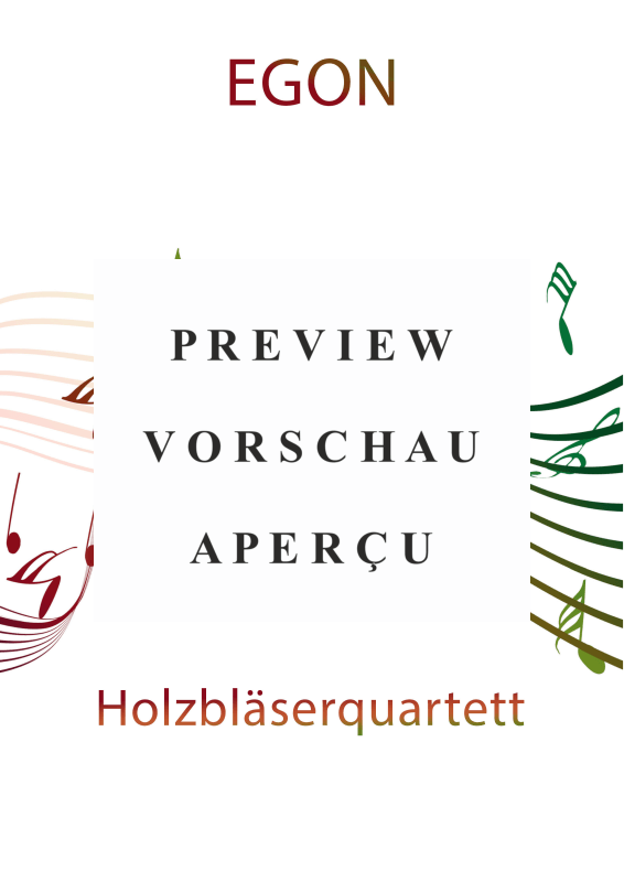 Product gallery: Page 2 of 11 Egon - Schwungvoller Tango-Schlager, Friedel Hensch & Die Cypres, Woodwind Quartet