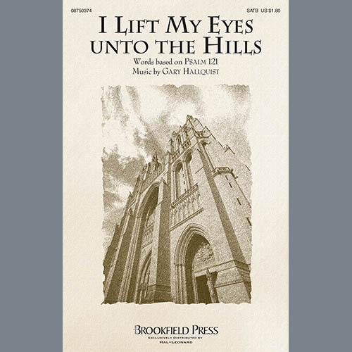 cover: I Lift My Eyes Unto The Hills, Gary Hallquist, Chor