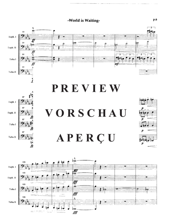 Product gallery: Page 10 of 21 World is Waiting for the Sunrise , , (Tuba Quartett EETT)
