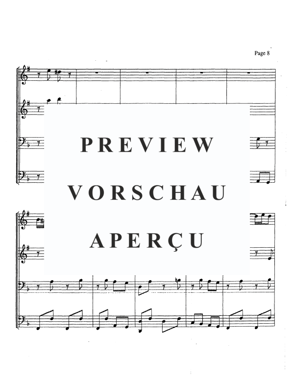Produktgalerie: Seite 10 von 11 Two Ragtime Carols, , Blechbläser Quartett
