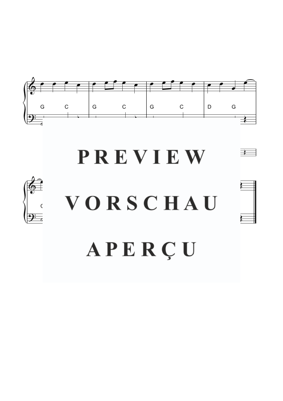 Produktgalerie: Seite 3 von 3 Europhymne - Ode an die Freude, , Akkordeon Solo