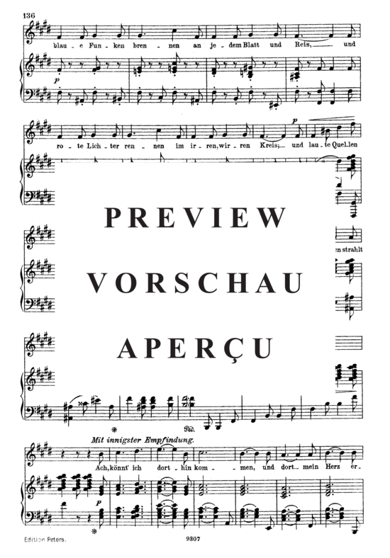 Product gallery: Page 4 of 5 Aus alten Märchen, Op.48 No.15, , High Voice and Piano