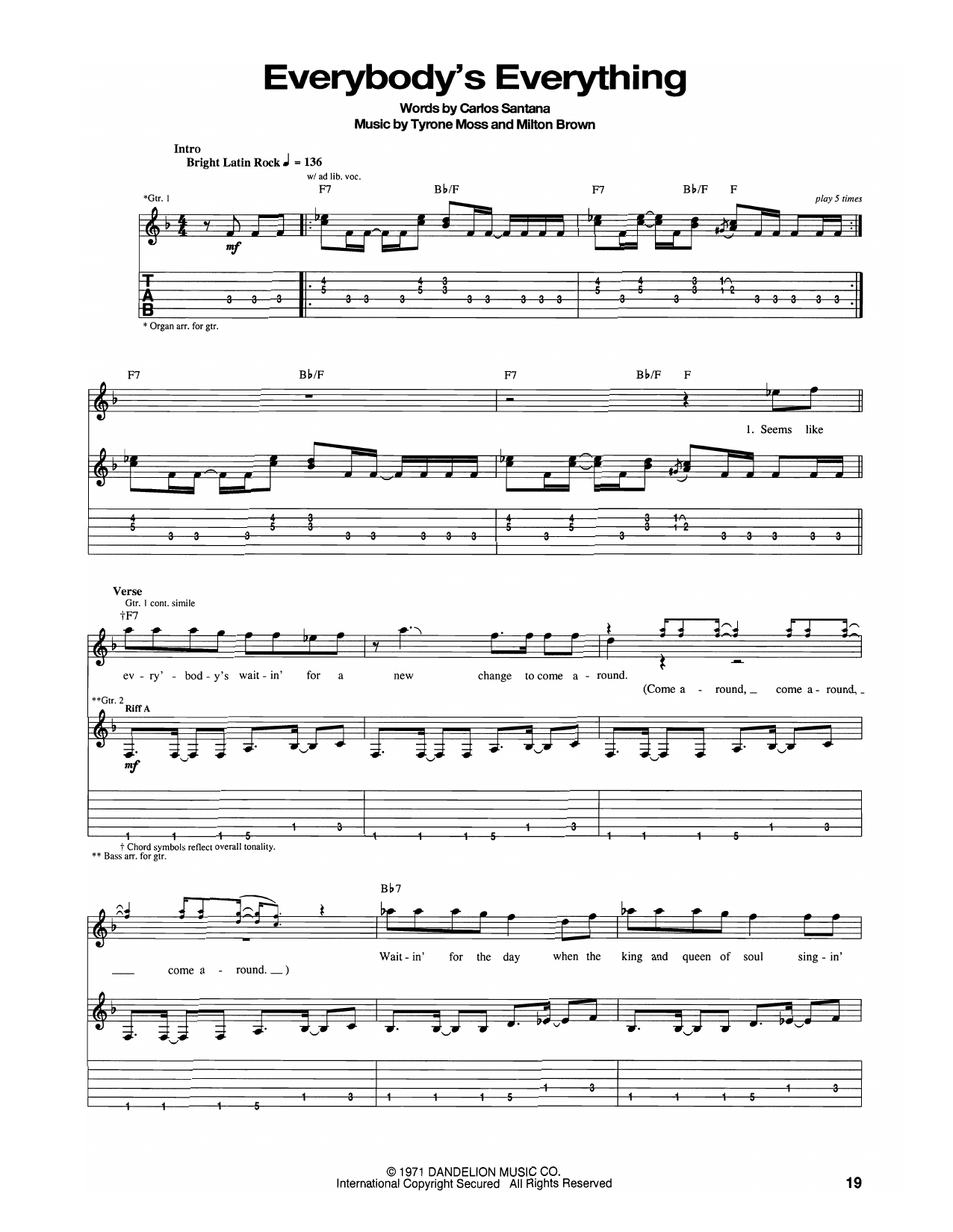 Produktbild zu:  Everybody's Everything - Santana