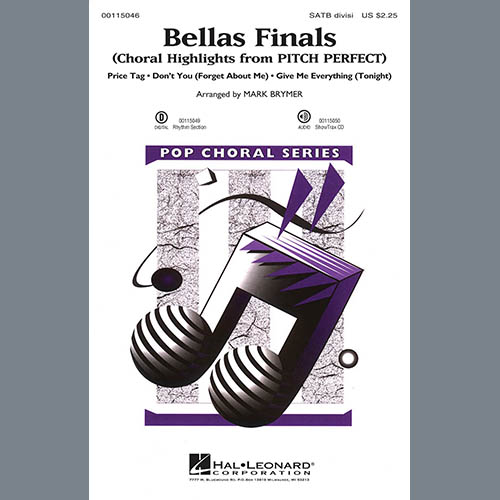 Produktbild zu: Bellas Finals (Choral Highlights from Pitch Perfect)(arr. Mark Brymer)