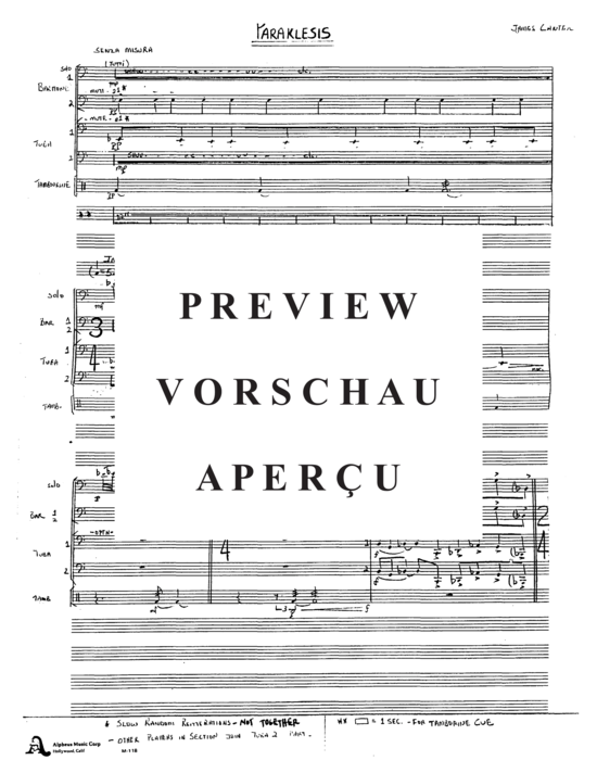 Product gallery: Page 5 of 21 Paraklesis , , (Tuba Quartett EETT)