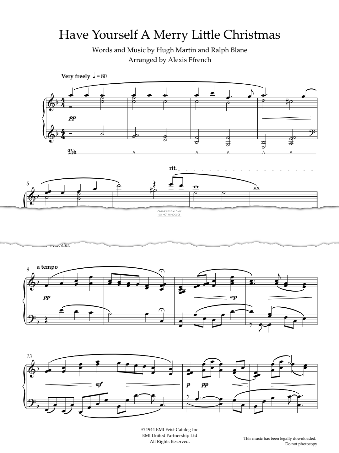 Product gallery: Page 1 of 1 Have Yourself A Merry Little Christmas, Robert Wells