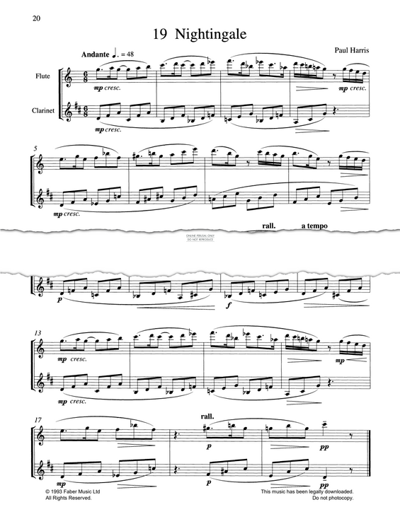 Product gallery: Page 1 of 1 Nightingale, Paul Harris