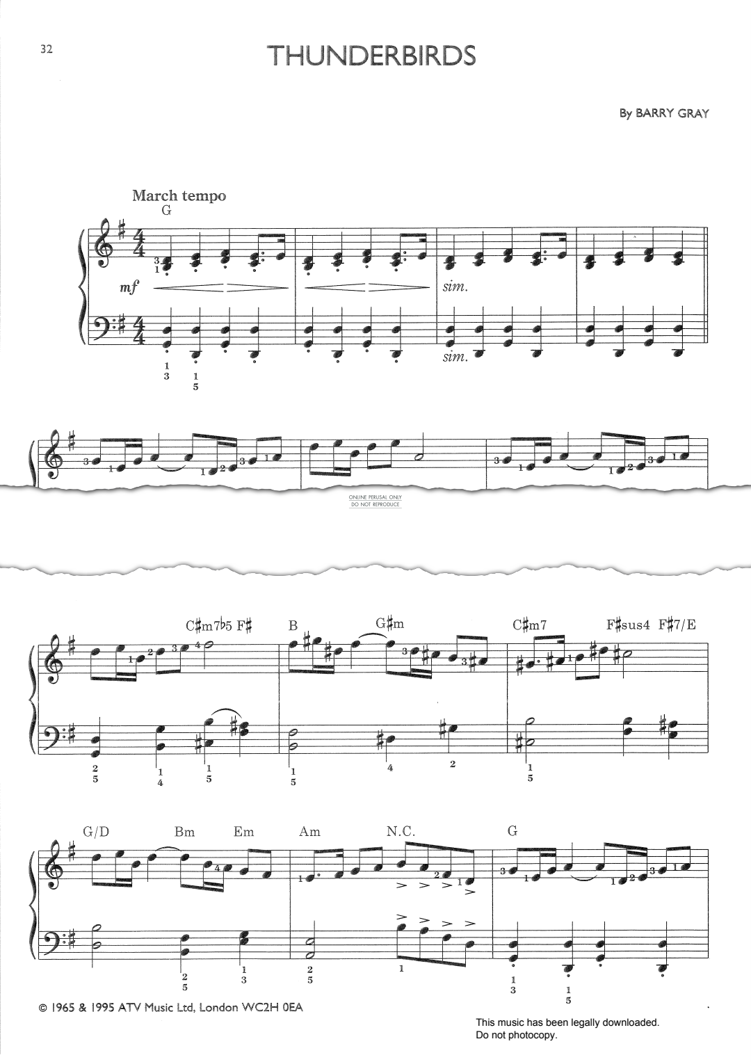 gallery: Thunderbirds, Barry Gray