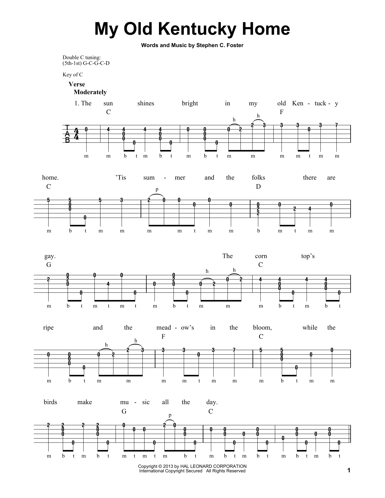 Produktgalerie: Seite 1 von 1 My Old Kentucky Home, Michael Miles, Banjo