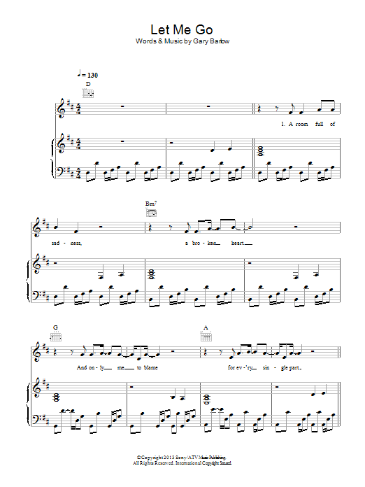 Produktbild zu:  Let Me Go - Gary Barlow