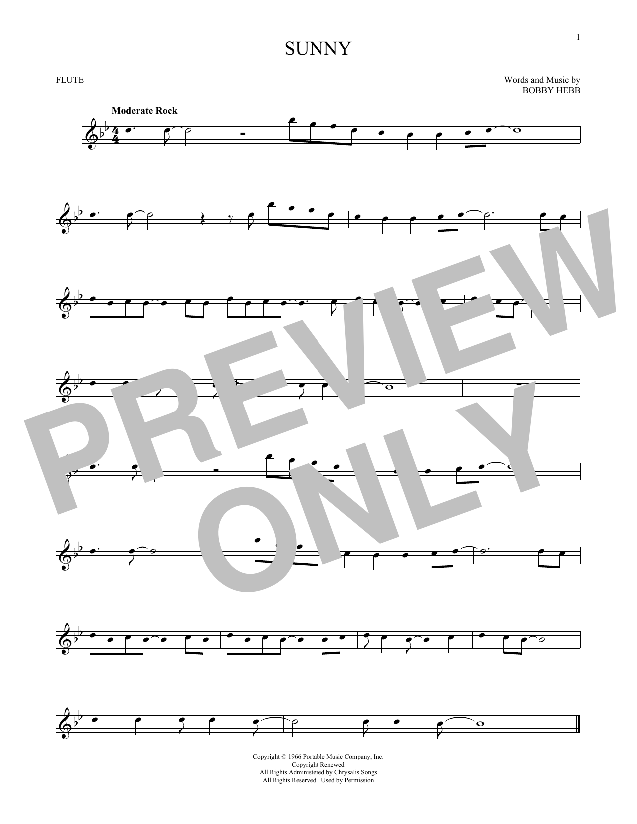 Product gallery: Page 1 of 1 Sunny, Bobby Hebb