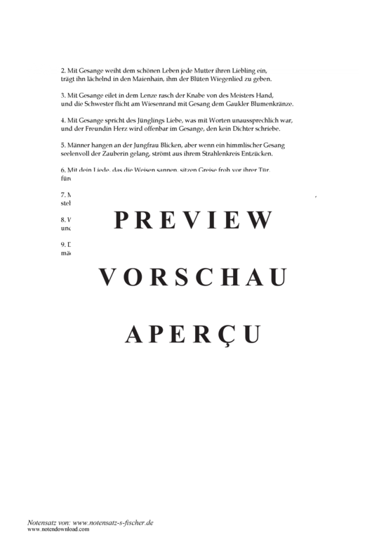 Product gallery: Page 3 of 3 Der Gesang , , Piano and Voice