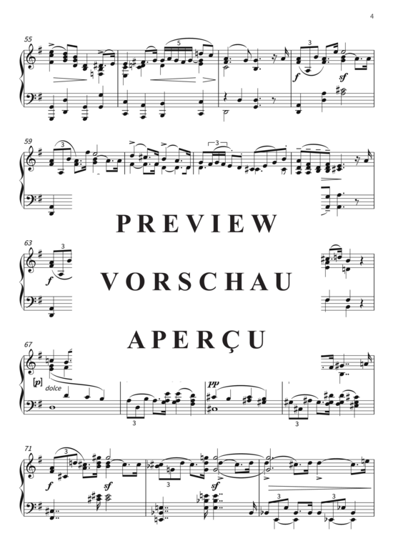Product gallery: Page 7 of 8 Hochzeitszug - Nr. 8 aus Von der Wiege bis zum Grabe op. 202 , , Piano Solo