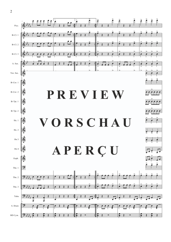 Produktgalerie: Seite 5 von 11 Preussens Gloria, , Concert Band