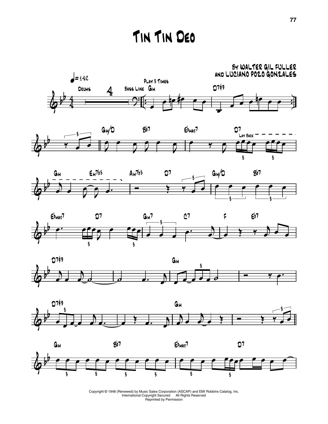 Produktgalerie: Seite 1 von 1 Tin Tin Deo, Dizzy Gillespie, Trompete