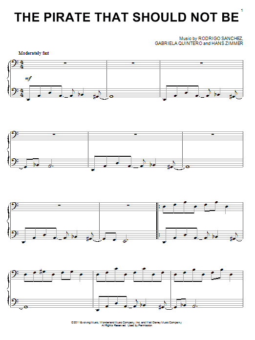 Product gallery: Page 1 of 1 The Pirate That Should Not Be, Hans Zimmer