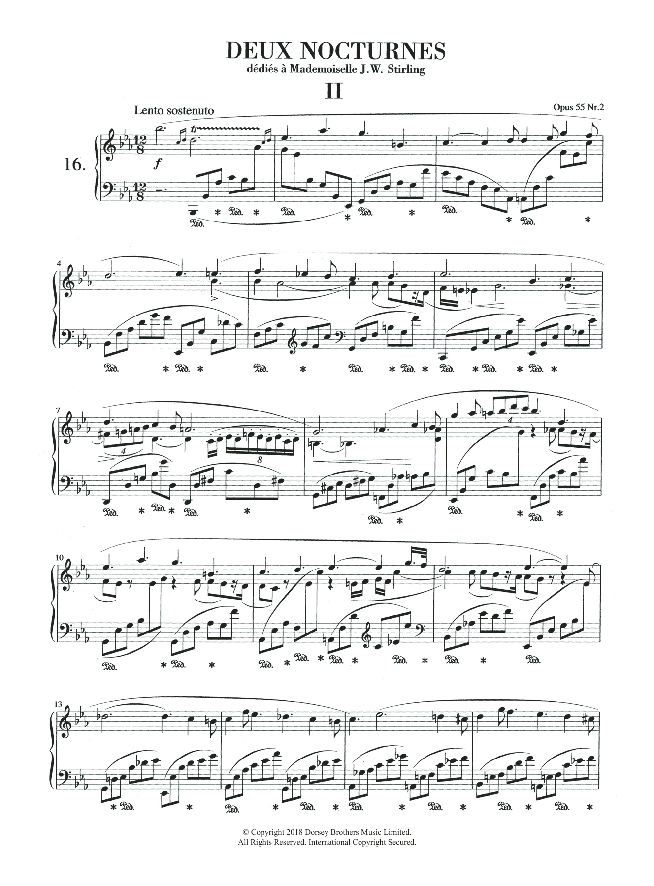 Product picture to: Nocturne In E Flat Major, Op.55, No.2