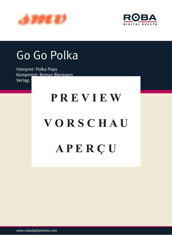 Product gallery: Page 2 of 3 Go Go Polka , Biermann, Remon, Piano Solo