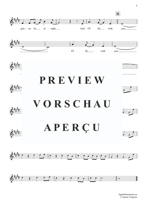 Produktgalerie: Seite 6 von 6 L'Amour Toujours, Gigi D'Agostino, Trompete in B