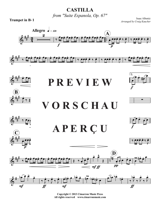 Produktgalerie: Seite 6 von 15 Castilla , , (Blechbläser-Quintett)
