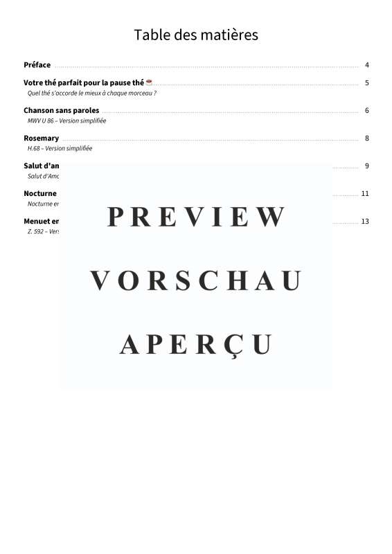 Produktgalerie: Seite 5 von 11 Pause thé au piano - Incontournables cocooning en version facile, , Klavier Solo