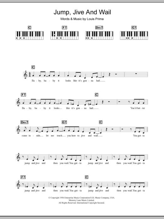 Produktbild zu: Jump, Jive An' Wail