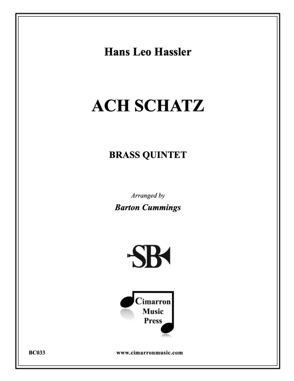 Produktbild zu: Ach SchatzHans Leo Hassler