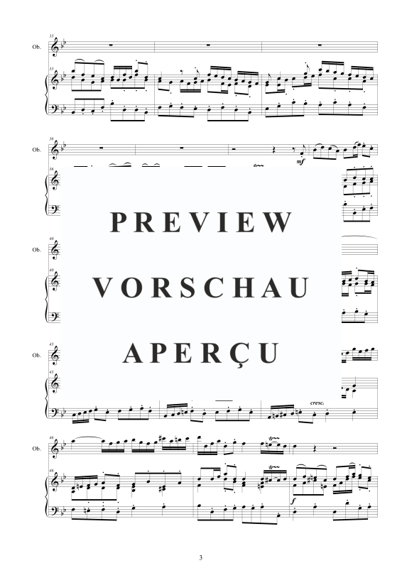 Product gallery: Page 4 of 11 Oboe Concerto No.8 in G-Moll Op.9, , Flute and Harpsichord/Piano